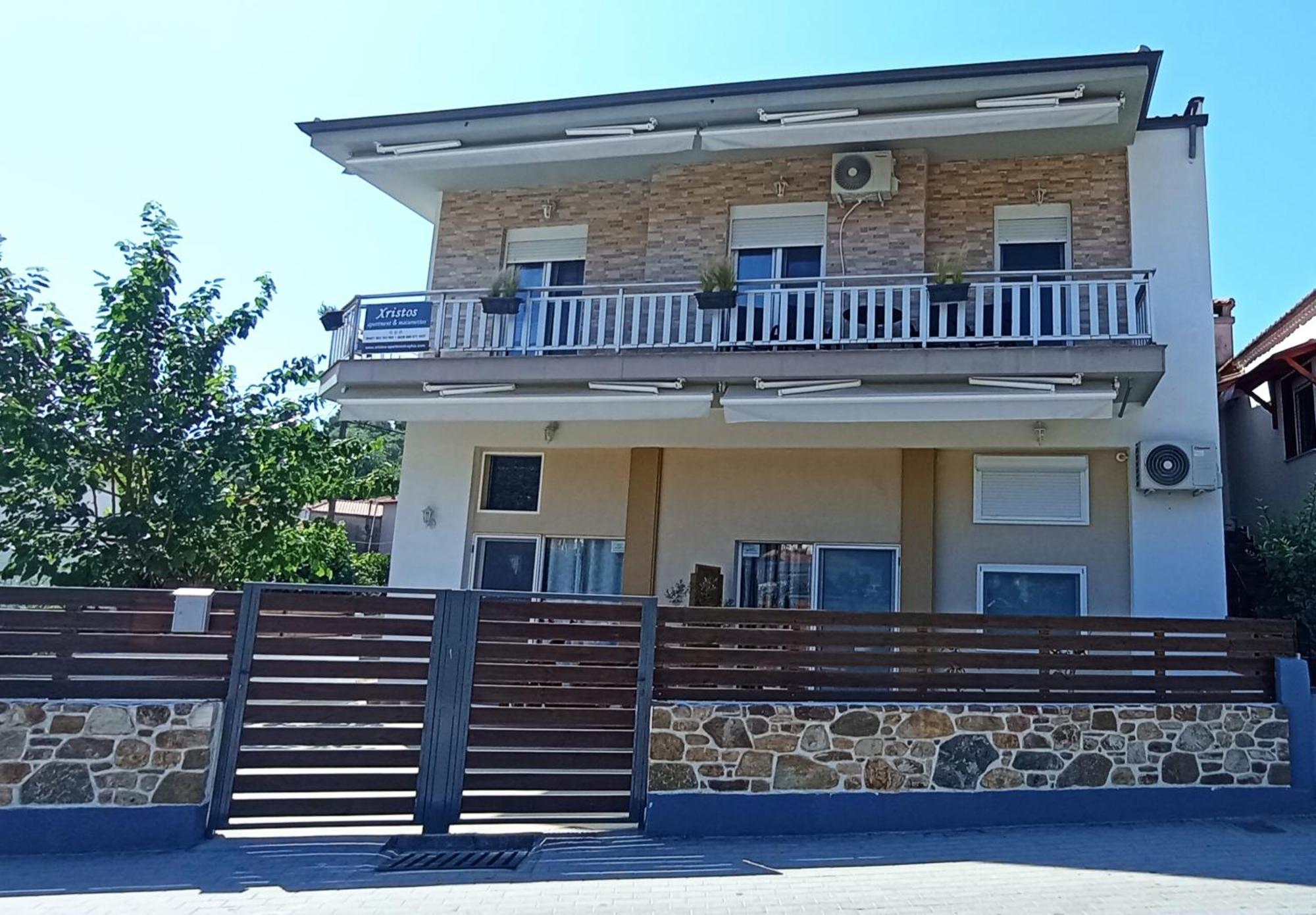 Xristos apartment&maisonette Sykia Chalkidikis Extérieur photo